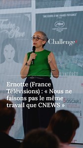 📺 Interrogée par les sénateurs, la présidente de France Télévisions Delphine Ernotte a été questionnée sur sa légitimité à qualifier la chaîne du groupe Bolloré CNEWS de « chaîne d’extrême droite ». | Challenges