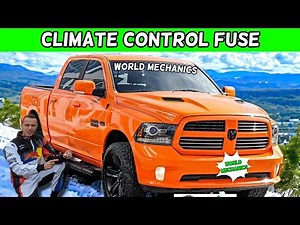 DODGE RAM 1500 2500 3500 CLIMATE CONTROL FUSE 2013 2014 2015 2016 2017 2018