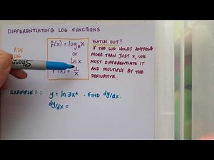Calculus - Differentiating Log Functions