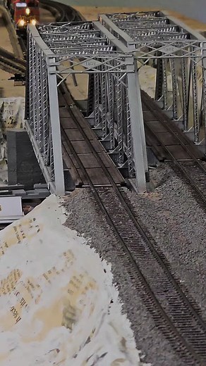 Double Stack! . #customtrains #custom #railway #hoscale #model #NS #maintenance #train #modelrailroad #mountains #trains #BNSF #UPRR #norfolksouthern #CSX #CPKC #railroad