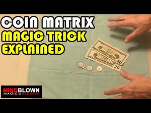 Awesome Coin Matrix Trick that is super easy!