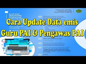 Cara Update Data Emis Guru PAI & Pengawas PAI Tahun 2020
