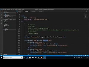 How To Design A PHP Form with $_GET Action
