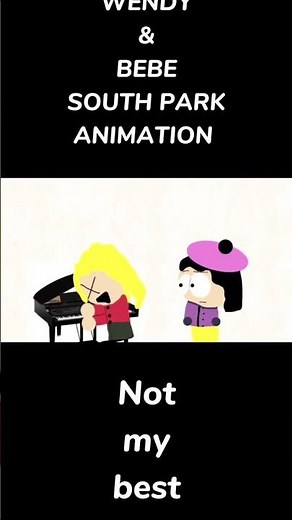 wendy&bebe south park animation #southpark #southparkkenny #animation #fananimation #youtubeshorts