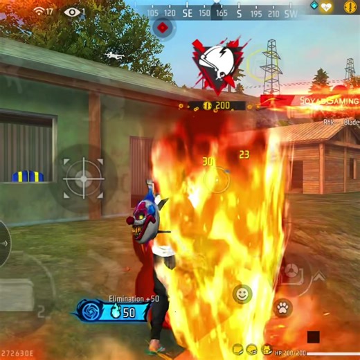 10 Kills in Blue Zone Challenge - Free Fire Highlights