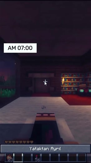 uyumaya gidiyom gelene kadar patlatın videoyu #minecraft #saat #uyku