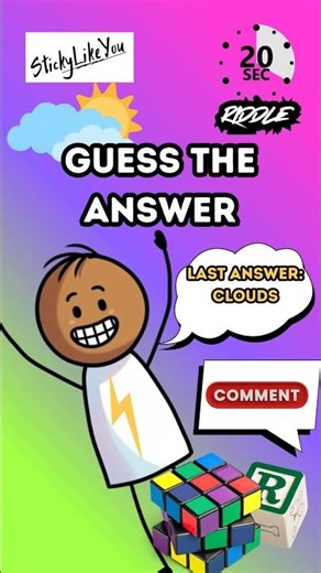 #33 The Last Riddle Was CLOUDS ☁️— Can You Solve This One?🧩#Shorts #fun #viralshorts #anime #funny