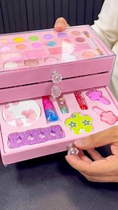 12K views · 3.8K reactions | 헚헶헿헹혀 헥헲헮헹헶혀혁헶헰 헠헮헸헲혂헽 & 헝헲현헲헹헿혆 헦헲혁혀 Complete with pretend makeup and dazzling accessories, it’s the perfect kit for creative play and glam time fun. 헦헵헼헽 헡헼현: https://www.toycompany.pk/type-of-toy/dolls-kitchen-playsets-more/fashion-makeup . . . . #MakeupSetForGirls #JewelryFun #PretendPlay #LittleFashionista #GlamAndGlow | Toy Company | Facebook