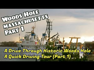 Woods Hole, MA - Taking the Ferry to Martha's Vineyard (Part 1)