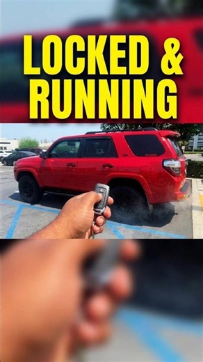 Remote Start: Car Locked, Engine Running! #automobile #cartok #srt