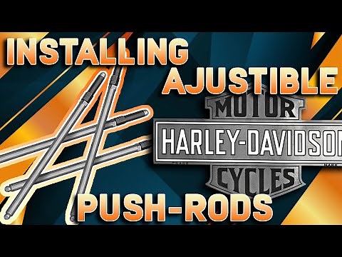How to install adjustable pushrods on Harley-Davidson (Evo, Twin-cam, Milwaukee 8)