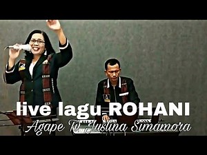 LAGU ROHANI - LIVE PANSPAGE AGAPE TV - JUSLINA SIMAMORA