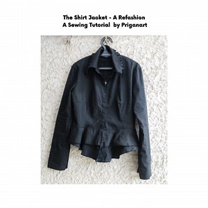 Shirt Jacket Sewing Tutorial, PDF Tutorial, Instant Download - Etsy