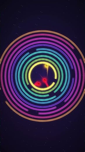 Every Ring that Breaks Spawns a NEW Ball... [Free to Use] [ Satisfying animation] [No Copyright]