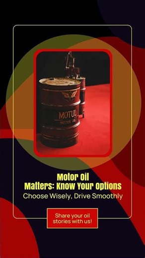 Motor Oil Matters: Know Your Options