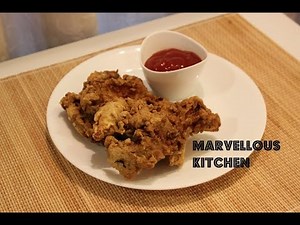 Crispy Fried Chicken Recipe - How To Make Crispy Fried Chicken - Marvellous Kitchen