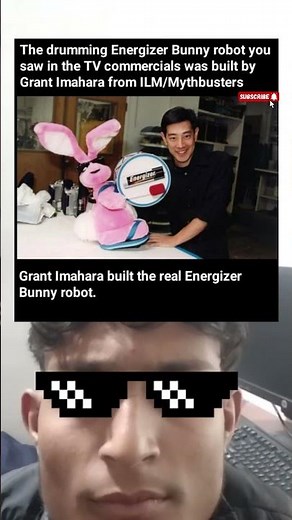 The Energizer Bunny Robot 🥁 | Built by Grant Imahara (ILM/Mythbusters)