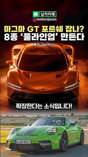 [First Reveal] The new Genesis Magma GT will feature a full lineup of eight models, including a c...