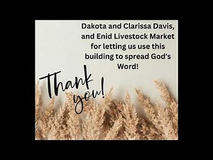 Chisholm Trail Cowboy Church Live Stream
