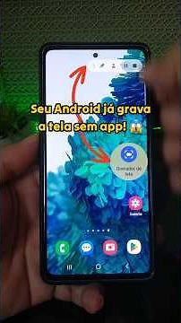 Native Screen Recorder on Android – See how to use it!
