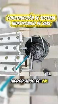 Building a hydroponic system step by step. #urbanfarm #garden #plants