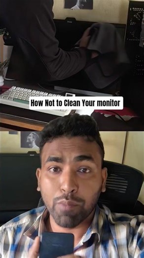 clean your monitor