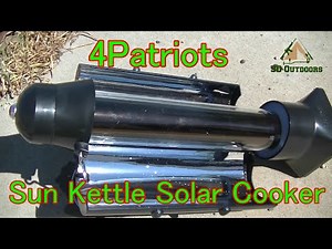 4 Patriots Sun Kettle Solar Cooker