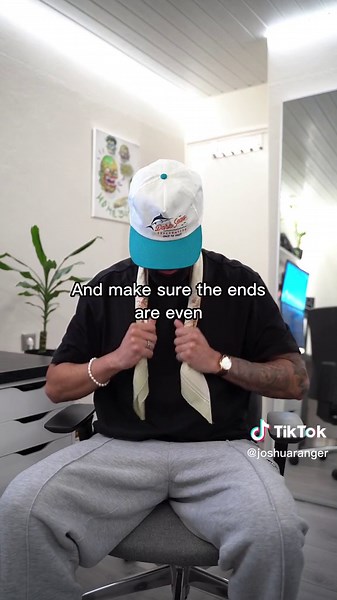 How to Tie a Bandana Around Your Neck with a Ring