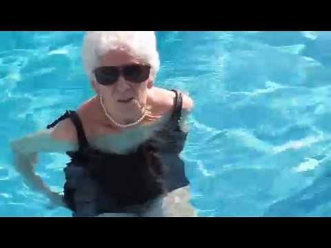 Granny Swimming Aug 2014