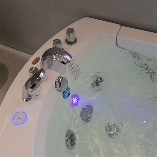 Bathroom led and jacuzzi installation complete setup. Banyo Led ve jakuzi kurulumu tam kurulum #shor