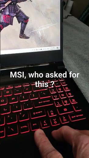 #MSI on screen crosshair shortcut? #gaminghack