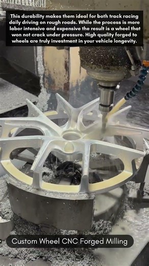 Custom Wheel CNC Forged Milling