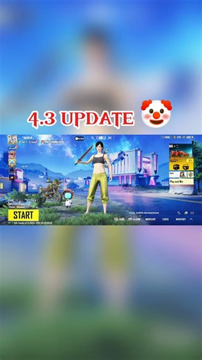 NEW 4.3 UPDATE 🤡 #bgmi #pubg #comedy #shorts