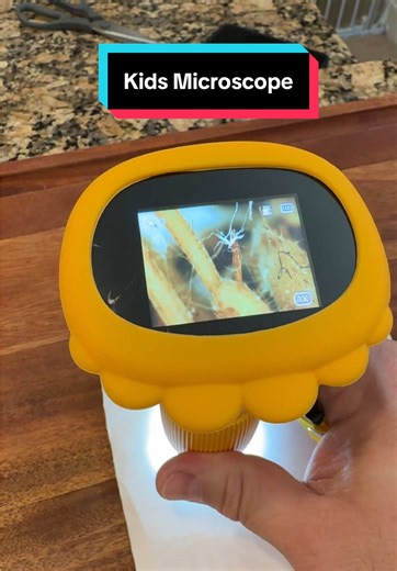 Kids Digital Microscope #kidsmicroscope #toysforkids #tiktokshopcreatorpicks #tiktokshopstockup