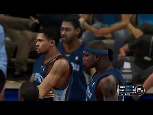 NBA 2K12 Gameplay - Memphis Grizzlies vs Dallas Mavericks