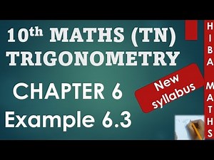 10th maths chapter 6 example 6.3 tn samacheer hiba maths