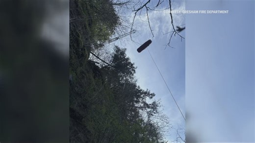 15-year-old rescued after fall near Troutdale