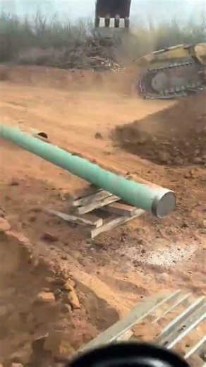 Powerful Excavator Digging a Perfect Trench | Satisfying Heavy Machinery#Excavator#Satisfying