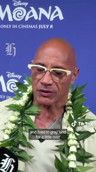 Dwayne Johnson in New Zealand: Moana Live-Action Premiere & Black Ferns Documentary
