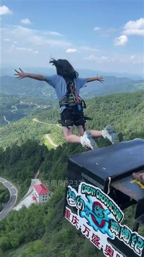 Endless waves of adrenaline rushing through every part of my body:Asmr Bungee Jumping