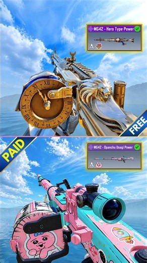 FREE vs PAID - MG42 from Collabs 🤔🤌 | CODM