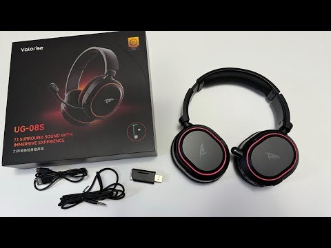 Affordable Wireless Gaming Headset: Picun Headphones Valorise UG-08S Unboxing & Overview