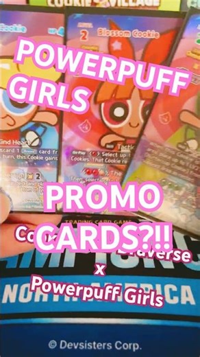 CookieRun Braverse TCG x Powerpuff Girls colab! | Cookie Run Braverse TCG #tcg #cookierun