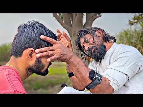 BENGALI BABA DEEP SCRATCH MASSAGE | ASMR HEAD, EAR, SHOULDER & NECK MASSAGE | INSTANT RELAXATION |
