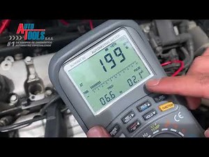 DIAGNOSTICO INYECCION, RPM DE MOTOR Y DIFERENCIA DE TEMPERATURA CON MULTIMETRO - SUMMIT 80