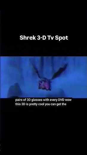 Shrek 3-D TV Spot & Shrek 2 Promo (2004) | Golden Childhood Memories