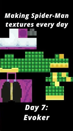 Day 7 of creating Spider-Man Textures