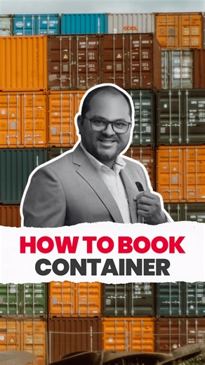 How To Book A Container for Your Export Shipment 🚢 . If your export order is confirmed and you need to book a container, follow these important steps. First, decide whether you need FCL or LCL. If your cargo volume is high and can fill an entire container, FCL or Full Container Load is the better option. If your quantity is smaller, LCL or Less Than Container Load allows you to share container space with other exporters. Next, connect with a freight forwarder or shipping line and share complete