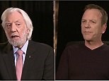 Kiefer and Donald Sutherland open up on acting careers