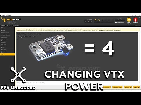 Changing Your VTX Power in Betaflight - Tuesday Tech Tips